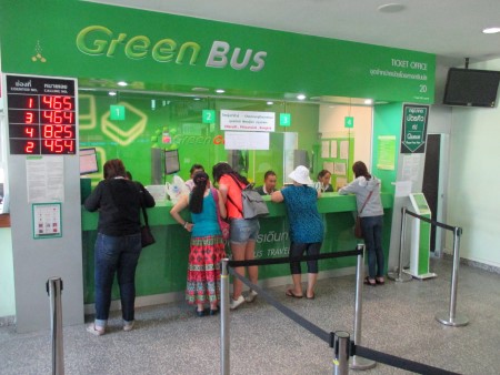 Chiang Mai to Chiang Rai Bus  Green Bus  Schedule Ticket  