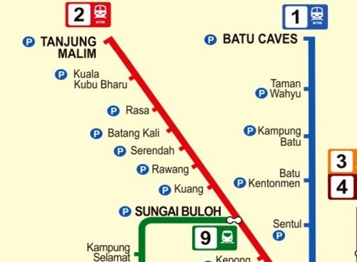 rawang to sungai buloh