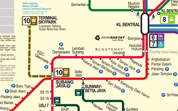 KL Sentral to Batu Tiga KTM Komuter Schedule (Jadual) Price