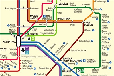 Kajang To Pasar Seni Mrt Train Timetable Jadual Fare